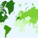 SourceForge Global Traffic Distribution Ma (July 2010)